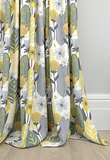 Blooma, Saffron - Made to Measure Curtains